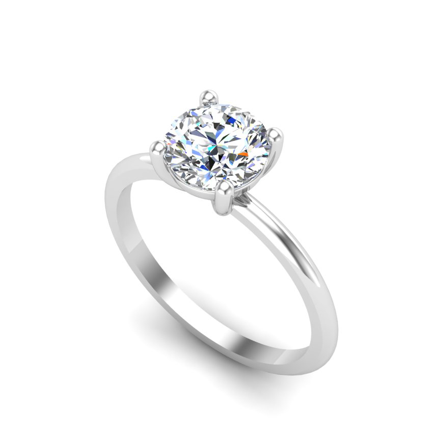 Korman Signature Bella Solitaire Engagement Ring Setting